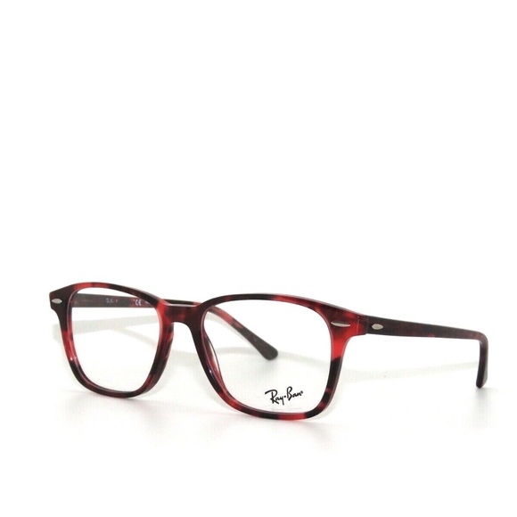 Ray Ban RX7119 5948 55 Havana Opal Pink Eyeglasses Rayban 7119 - Main Image